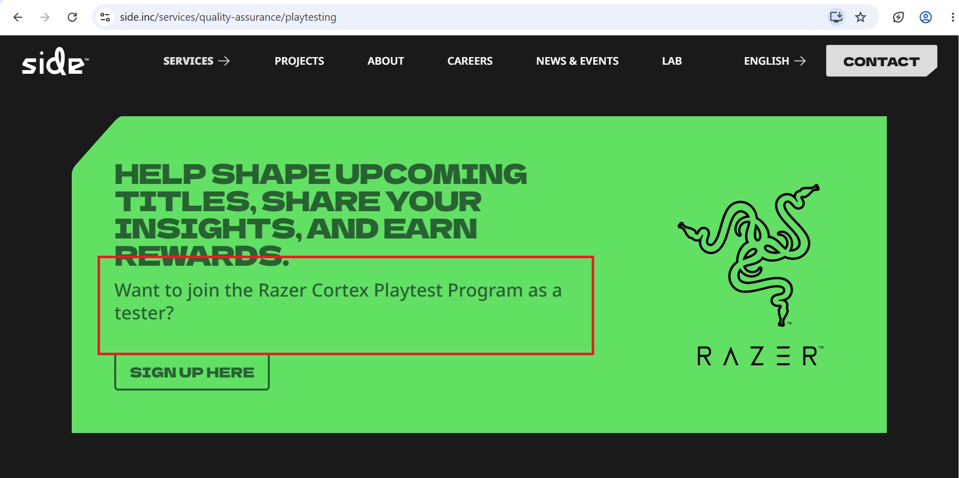 Empty linked in Url